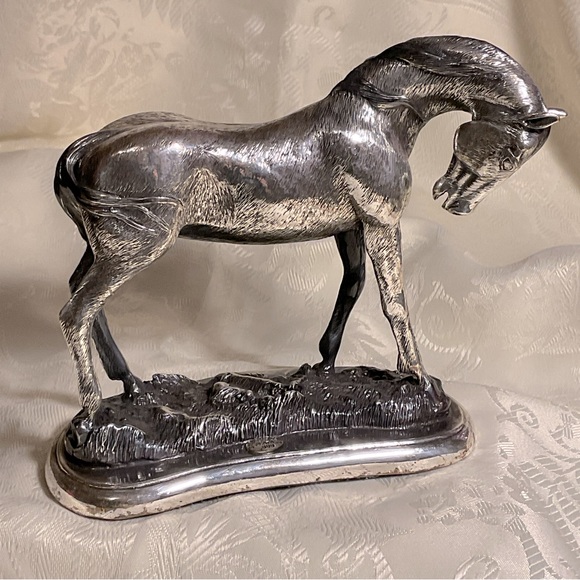 Other - 🐴 SOLD 🐴 Vintage Silver Equine Sculpture (999)